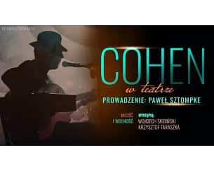 Bilety na koncert Cohen w teatrze w Zamościu - 27-10-2024 Bilety na koncert Cohen w teatrze w Zamościu - 27-10-2024