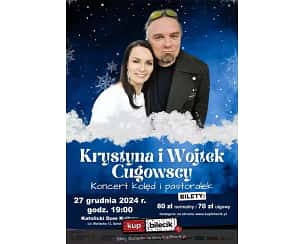 Bilety na koncert Wojtek Cugowski - koncert kolęd i pastorałek polskich w wykonaniu Krystyny i Wojciecha Cugowskich w Sandomierzu - 27-12-2024