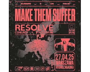 MAKE THEM SUFFER w Warszawie MAKE THEM SUFFER w Warszawie