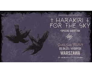 Bilety na koncert HARAKIRI FOR THE SKY w Warszawy - 05-04-2025