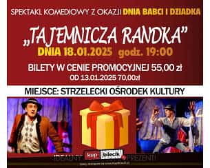 Bilety na spektakl Tajemnicza randka - Spektakl Teatru Nowego z Nowego Sącza - Strzelce Opolskie - 18-01-2025