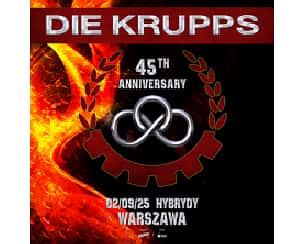 Bilety na koncert DIE KRUPPS w Warszawie - 02-09-2025