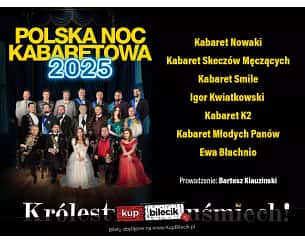 Bilety na kabaret Polska Noc Kabaretowa 2025 w Białymstoku - 17-05-2025 Bilety na kabaret Polska Noc Kabaretowa 2025 w Białymstoku - 17-05-2025
