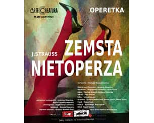 Bilety na spektakl Zemsta nietoperza Johanna Straussa II - Arte Creatura Teatr Muzyczny zaprasza na GENIALNĄ OPERETKĘ - Oświęcim - 17-11-2024