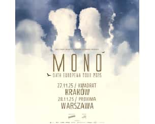 Bilety na koncert MONO w Krakowie - 27-11-2025 Bilety na koncert MONO w Krakowie - 27-11-2025