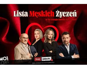 Bilety na spektakl Lista męskich życzeń - Doskonała komedia w gwiazdorskiej obsadzie! - Koszalin - 09-02-2025