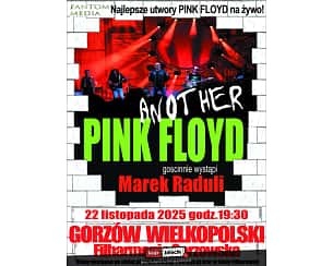 Bilety na koncert Another Pink Floyd Tribute Band - Największe przeboje Pink Floyd na żywo - Koncert Another Pink Floyd i Marek Raduli! w Gorzowa Wielkopolskiego - 20-12-2025