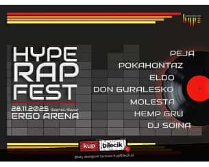 Bilety na Hype Rap Fest 2025 - Festiwal Hip-Hopu w Trójmieście!
