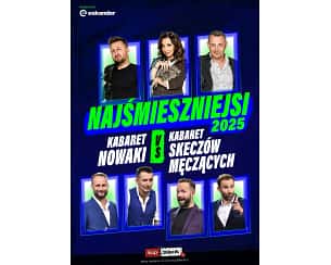 Bilety na kabaret Najśmieszniejsi 2025 - Wyjątkowe wydarzenie kabaretowe z udziałem gigantów polskiego humoru! w Czarnkowie - 14-08-2025