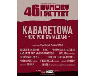 Bilety na kabaret wa Noc pod Gwiazdami - 46 Lidzbarskie Wieczory Humoru i Satyry w Lidzbarku Warmińskim - 15-08-2025 Bilety na kabaret wa Noc pod Gwiazdami - 46 Lidzbarskie Wieczory Humoru i Satyry w Lidzbarku Warmińskim - 15-08-2025