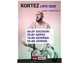 Bilety na koncert Kortez Lato 2025 w Ostródzie - 14-08-2025 Bilety na koncert Kortez Lato 2025 w Ostródzie - 14-08-2025