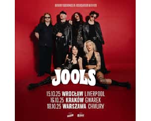 Bilety na koncert JOOLS we Wrocławiu - 15-10-2025 Bilety na koncert JOOLS we Wrocławiu - 15-10-2025