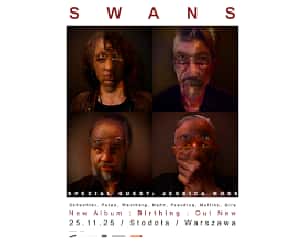 Koncert Swans, Jessica Moss w Warszawy - 25-11-2025 Koncert Swans, Jessica Moss w Warszawy - 25-11-2025