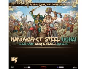 Bilety na koncert NANOWAR OF STEEL + UUHAI + supports "Motocultor Across Europe Tour 2026 w Krakowa - 06-02-2026
