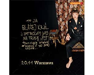 Bilety na koncert KRÓL w Warszawie - 20-11-2025