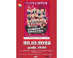 Bilety na spektakl Komedia odlotowa, czyli lumbago - Grodzisk Mazowiecki - 20-10-2025 Bilety na spektakl Komedia odlotowa, czyli lumbago - Grodzisk Mazowiecki - 20-10-2025