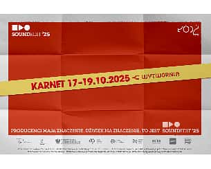 Soundedit'25 - karnet