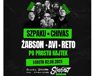 Bilety na CHILL FESTIVAL | STREFA 57 | SZPAKU | CHIVAS | ŻABSON | AVI | RETO | PO PROTU KAJTEK
