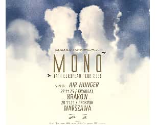 Bilety na koncert MONO | Kraków - 27-11-2025 Bilety na koncert MONO | Kraków - 27-11-2025