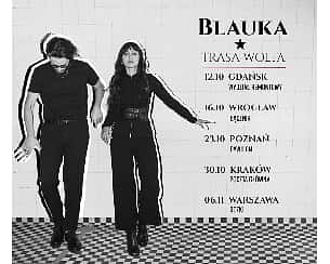 Bilety na koncert BLAUKA "Wolta" | Warszawa - 06-11-2025