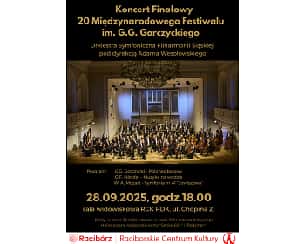 20 Międzynarodowy Festiwal im. G. G. Gorczyckiego - Koncert Finałowy