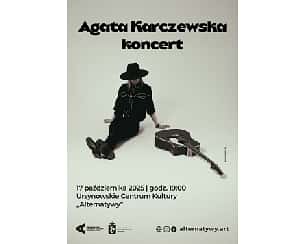 Bilety na koncert Agata Karczewska | koncert w Warszawy - 17-10-2025