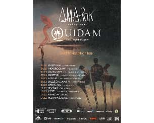 Bilety na koncert Amarok + Quidam - Double Headliner Tour 2025 w Piekary Śląskie - 14-12-2025 Bilety na koncert Amarok + Quidam - Double Headliner Tour 2025 w Piekary Śląskie - 14-12-2025