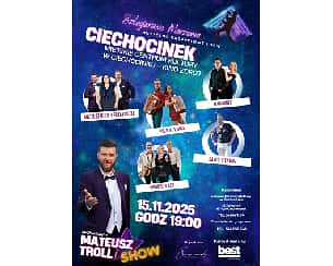Bilety na koncert Szlagierowe Marzenia - muzyczno-kabaretowe show w Ciechocineka - 15-11-2025