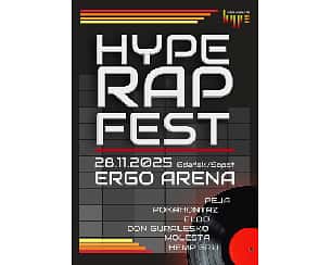 Koncert HYPE RAP FEST w Gdańsku - 28-11-2025 Koncert HYPE RAP FEST w Gdańsku - 28-11-2025