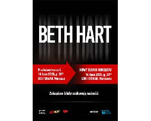 Beth Hart: Trasa 2026 Warszawa