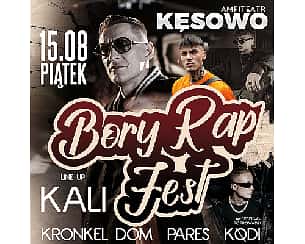 Bory Rap Fest | Amfiteatr Kęsowo
