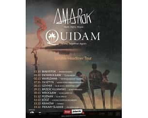 Bilety na koncert Amarok & Quidam - AMAROK i QUIDAM na jednej scenie - DOUBLE HEADLINER TOUR 2025! w Piekary Śląskie - 14-12-2025 Bilety na koncert Amarok & Quidam - AMAROK i QUIDAM na jednej scenie - DOUBLE HEADLINER TOUR 2025! w Piekary Śląskie - 14-12-2025