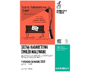 Bilety na kabaret SCENA KABARETOWA. ŚWIEŻO MALOWANE w Zalesie G&oacute;rne - 04-09-2025