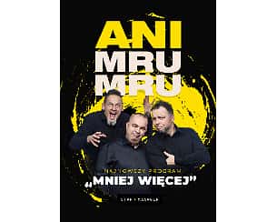 Bilety na kabaret Ani Mru Mru: najnowszy program - Mniej więcej w Pyrzyc - 17-04-2026