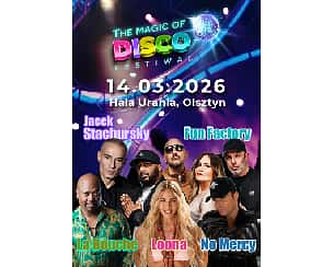 Bilety na The Magic of Disco Festiwal - Olsztyn - Loona, LaBouche, Jacek Stachursky, No Mercy, Fun Factory