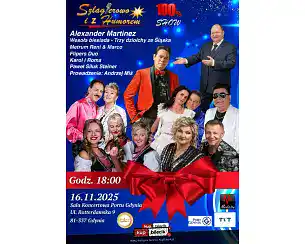 Bilety na koncert Śląskich Gwiazd - Szlagierowo i z Humorem - Szlagierowo i z Humorem w Gdyni - 16-11-2025 Bilety na koncert Śląskich Gwiazd - Szlagierowo i z Humorem - Szlagierowo i z Humorem w Gdyni - 16-11-2025