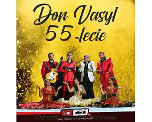 Bilety na koncert Don Vasyl i Gwiazdy Cygańskiej Pieśni - Don Vasyl z Zespołem - 55-lecie w Tureka - 15-05-2026