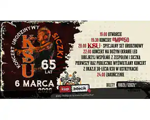 Bilety na koncert KSU - Koncert Urodzinowy Siczki w Rzeszowa - 06-03-2026