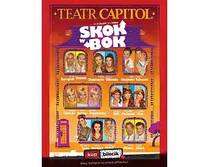 Bilety na spektakl Skok w bok - Reżyseria: Andrzej Rozhin - Warszawa - 12-03-2026 Bilety na spektakl Skok w bok - Reżyseria: Andrzej Rozhin - Warszawa - 12-03-2026