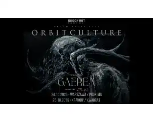 Bilety na koncert Orbit Culture + Gaerea + Atlas w Krakowa - 25-10-2025