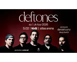 Bilety na koncert DEFTONES w Łodzi - 05-02-2026