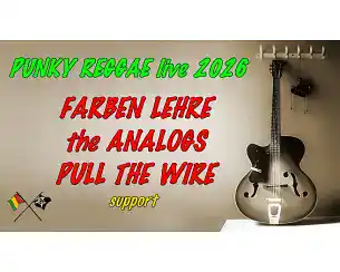 Bilety na koncert Punky Reggae live 2026 - Punky Reggae live 2026:FARBEN LEHRE + THE BILL + PULL THE WIRE + TURBO + JELONEK + STACJA B. w Warszawy - 11-04-2026