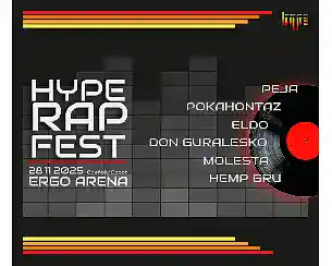 Bilety na koncert HYPE RAP FEST w Gdańska - 28-11-2025