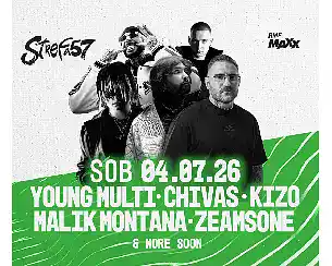 Bilety na koncert YOUNG MULTI & KIZO & CHIVAS & MALIK MONTANA & ZEAMSONE & MORE SOON | Strefa 57 w Przytkowic - 04-07-2026