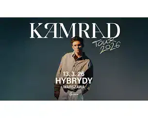 Bilety na koncert KAMRAD w Warszawy - 13-03-2026
