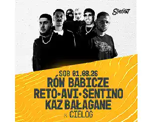 Bilety na koncert RETO & KAZ BAŁAGANE & AVI & SENTINO & R&Oacute;W BABICZE & CIELOG | STREFA 57 w Przytkowic - 01-08-2026