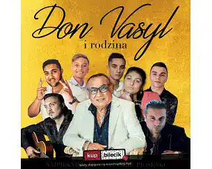 Bilety na koncert Don Vasyl i Gwiazdy Cygańskiej Pieśni - Don Vasyl z Zespołem - 55-lecie w Chełmżay - 19-04-2026