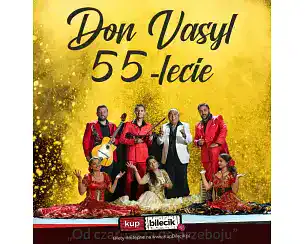 Bilety na koncert Don Vasyl i Gwiazdy Cygańskiej Pieśni - Don Vasyl z Zespołem - 55-lecie w Mrągowo - 15-04-2026