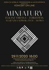 Łukasz Ojdana (fortepian) MINIATURY - koncert jazzowy on-line w Katowicach - 29-11-2020