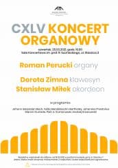 CXLV KONCERT ORGANOWY - online w Bydgoszczy - 25-03-2021